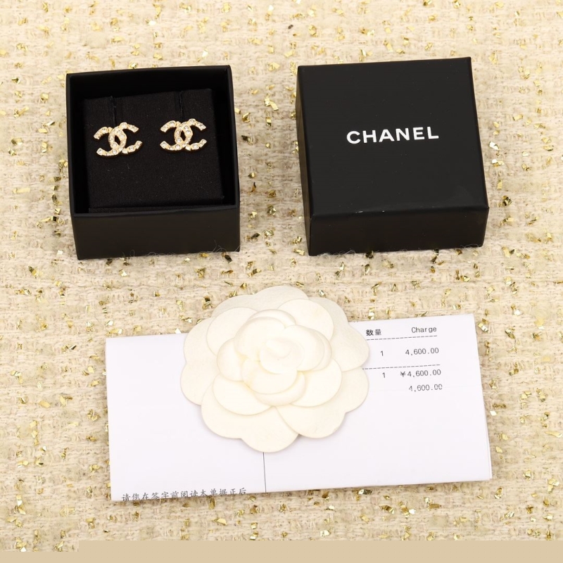 Ch*el earrings